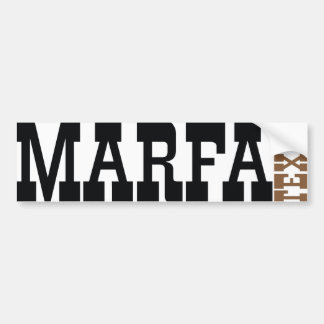 Marfa Texas Bildekal