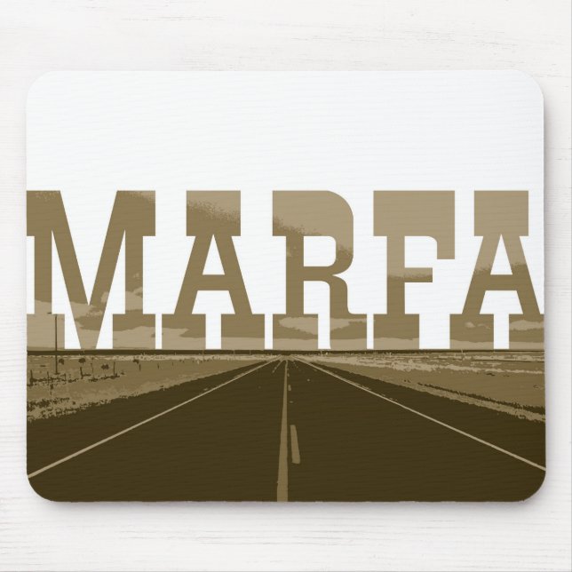 Marfa Texas Musmatta (Framsidan)