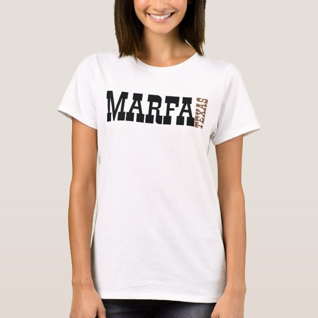 Marfa Texas T-shirt (Framsida)