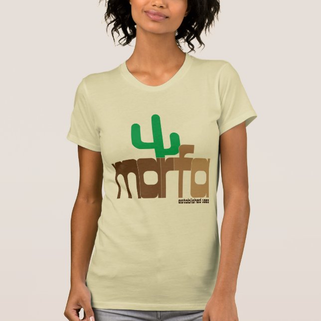 Marfa Texas Tee Shirt (Framsida)