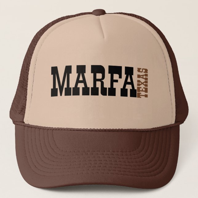 Marfa Texas Truckerkeps (Framsida)