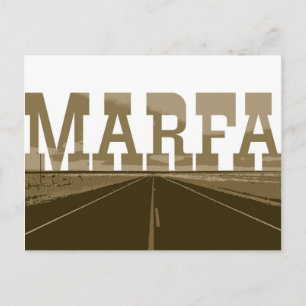 Marfa Texas Vykort