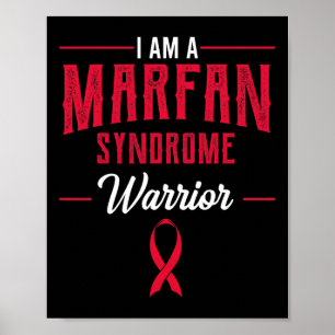 Marfan Syndrome Warrior Mfs Genetic Disorder Medve Poster