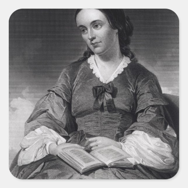 Margaret Fuller Fyrkantigt Klistermärke (Framsida)