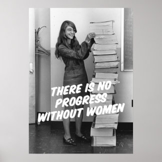Margaret Hamilton Women in Stem Poster