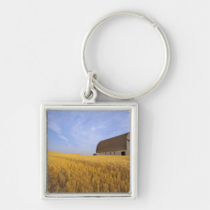 Margaret Horton på 2009 Palouse Photography Fyrkantig Silverfärgad Nyckelring