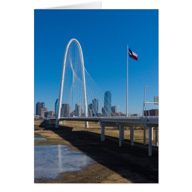 Margaret Hunt Backe Textured Hälsningskort (Framsidan)