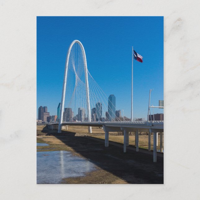 Margaret Hunt Backe Textured Vykort (Framsida)