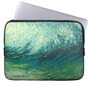 Margaret Juul anpassningsbar utskrivaven Laptop Sleeve