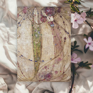 Margaret MacDonald Den röda rosen och den vita ros Kort