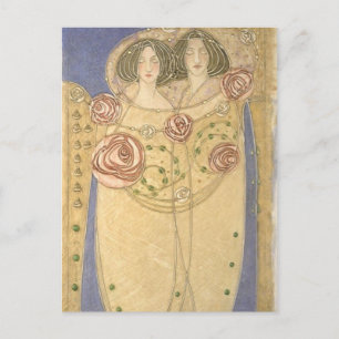 Margaret MacDonald Mackintosh Älskare Vykort