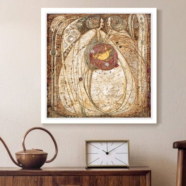 Margaret MacDonald Mackintosh Heart of the Ro Poster (Skapare uppladdad)