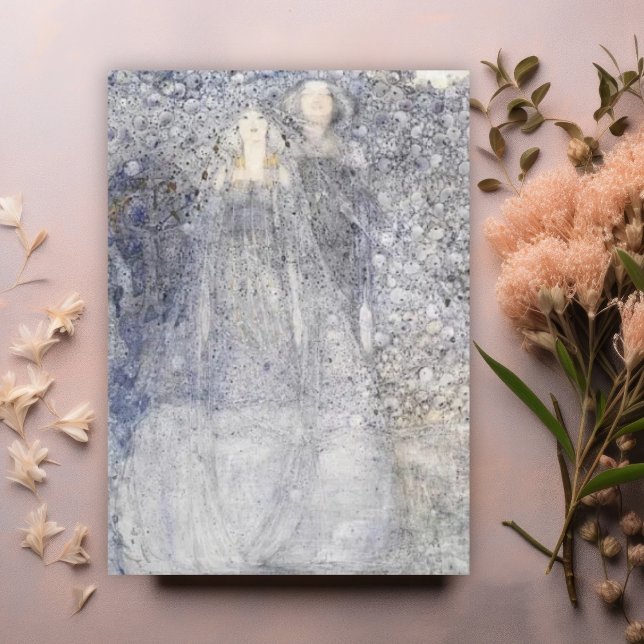 Margaret MacDonald Mackintosh Silver Apples Kort (Skapare uppladdad)