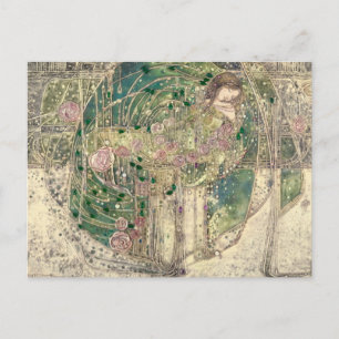 Margaret MacDonald Mackintosh Sleeping Princess Vykort