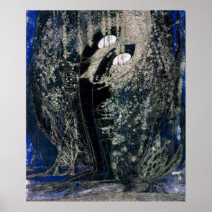 Margaret Macdonald svart taggar Poster