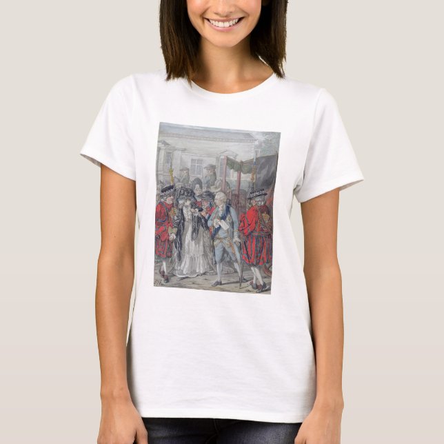 Margaret Nicholson försökte mörda hans M T-shirt (Framsida)