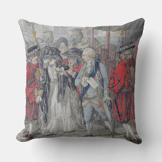 Margaret Nicholson som försöker att lönnmörda hans Kudde (Framsida)