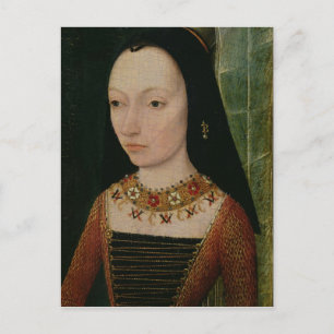 Margaret of York Duchess of Burgundy, 1477 Vykort