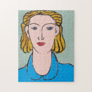 Margaret Porträtt Jigszle Puzzle Pussel