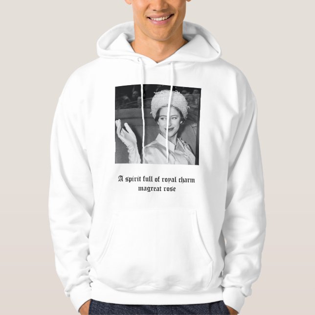 Margaret prinsessa hoodies hoodie (Framsida)