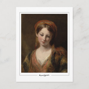 Margaret Sarah Carpenter #1 - vykort för konst