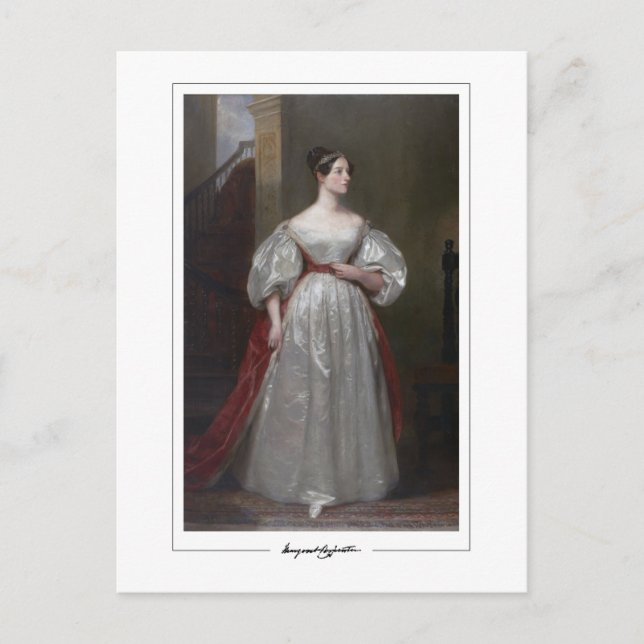 Margaret Sarah Carpenter #4 - vykort för konst (Framsida)