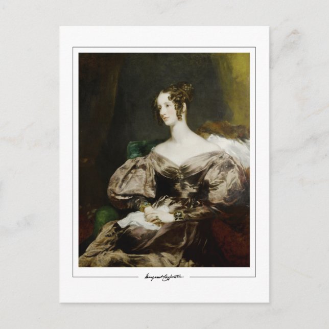 Margaret Sarah Carpenter #5 - vykort för konst (Framsida)