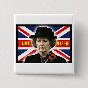 Margaret Thatcher älskar jag Maggie Knapp