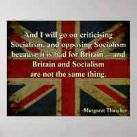 Margaret Thatcher Anti-Socialism