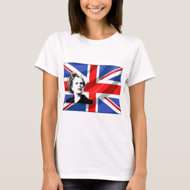Margaret Thatcher facklig jack Tee (Framsida)