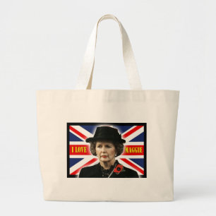 Margaret Thatcher I Kärlek Maggie Jumbo Tygkasse