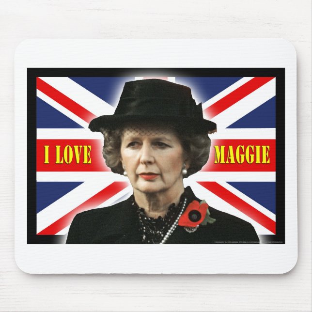 Margaret Thatcher I Kärlek Maggie Musmatta (Framsidan)