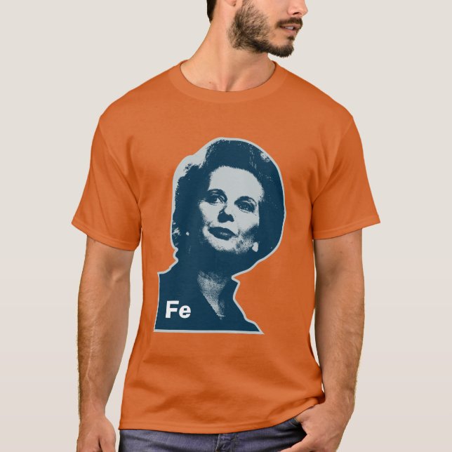 Margaret Thatcher Järn FE T Shirt (Framsida)