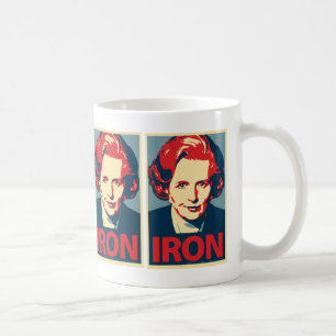 Margaret Thatcher "järn" mugg