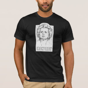 Margaret Thatcher - järndamt-skjorta Tee