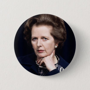 Margaret Thatcher knäppas emblem Knapp