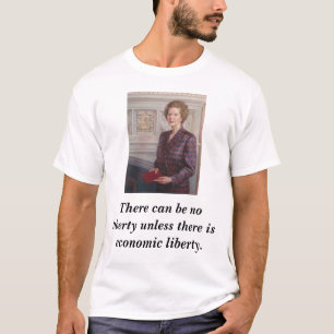 Margaret Thatcher på frihet Tee Shirt