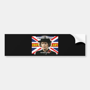 Margaret Thatcher premiärminister Bildekal