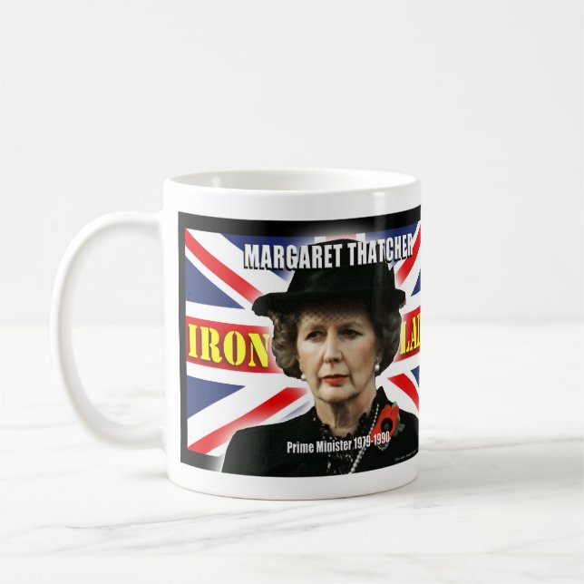 Margaret Thatcher premiärminister Kaffemugg (Vänster)