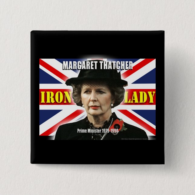 Margaret Thatcher premiärminister Knapp (Framsida)