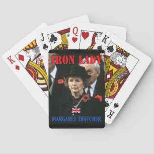 Margaret Thatcher-premiärministern Casinokort