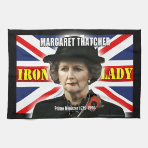 Margaret Thatcher-premiärministern Kökshandduk