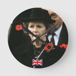 Margaret Thatcher-premiärministern Rund Klocka