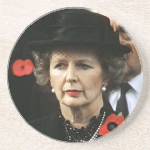 Margaret Thatcher-premiärministern Underlägg Sandsten