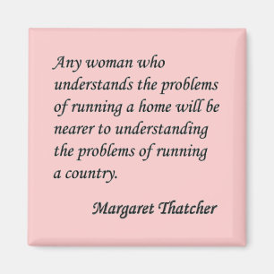 Margaret Thatcher "spring som citationstecknet fö Magnet