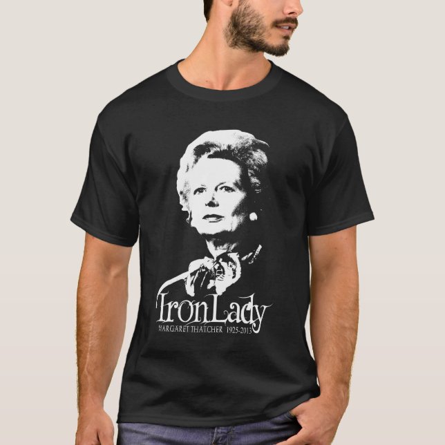 Margaret Thatcher Tee Shirt (Framsida)