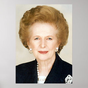 Margaret Thatcher The Järn Dam Poster