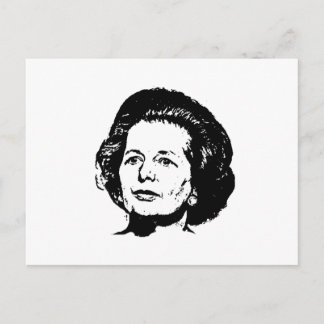 Margaret Thatchers minnen Vykort