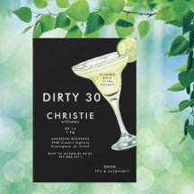 Margarita, 30:e överraskningen, svart Födelsedagsf