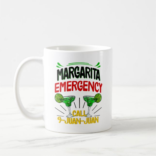 Margarita Akut Call 9 Juan Juan Juan Juan Juan Kaffemugg (Vänster)